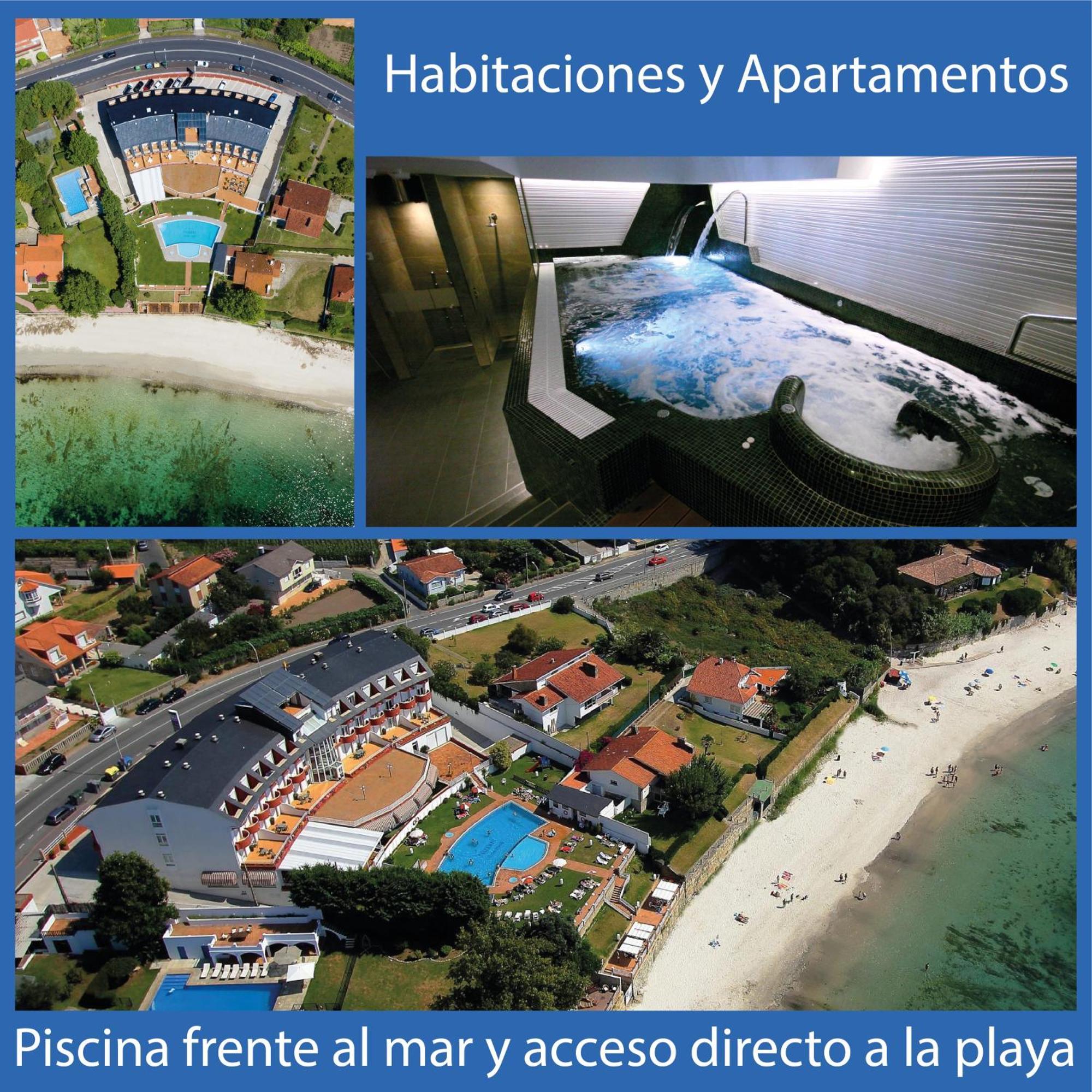 Hotel Spa Nanin Playa Sanxenxo Exterior foto